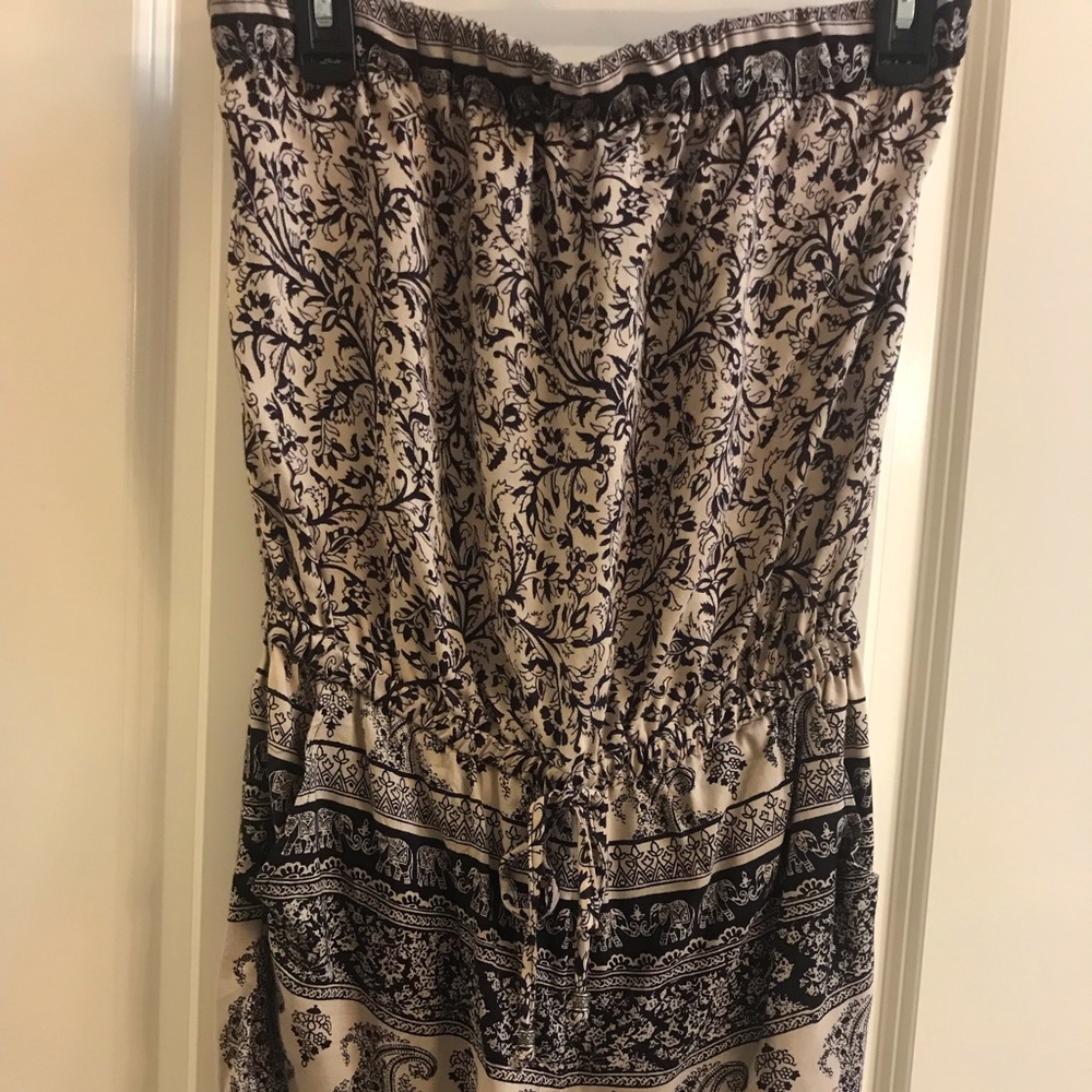 Strapless jumper